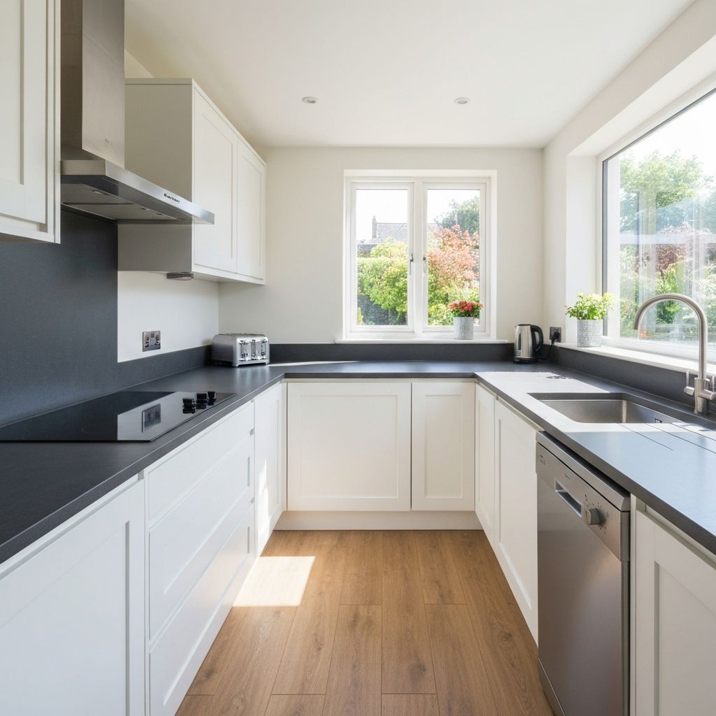 Modern kitchen installation