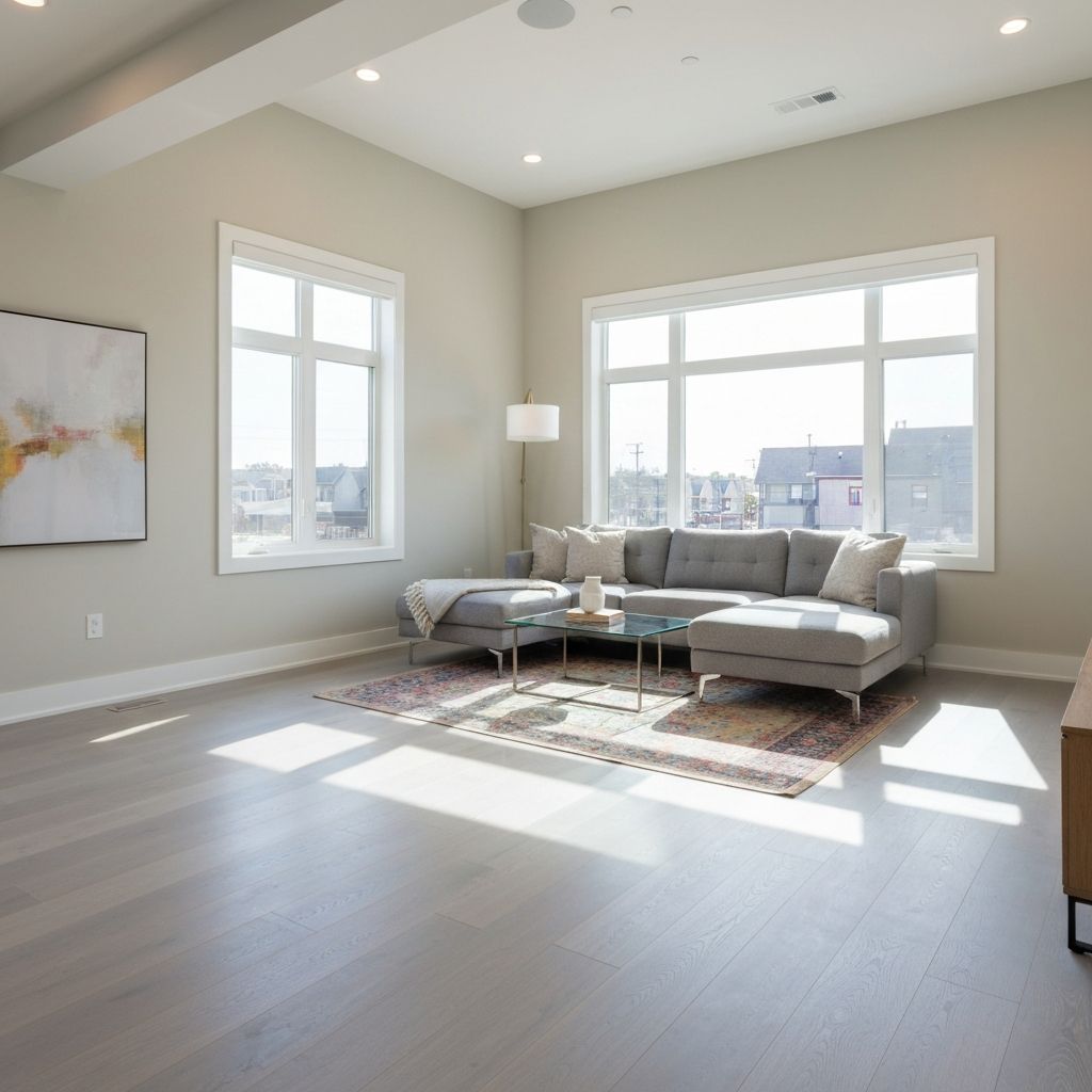 Modern living space renovation